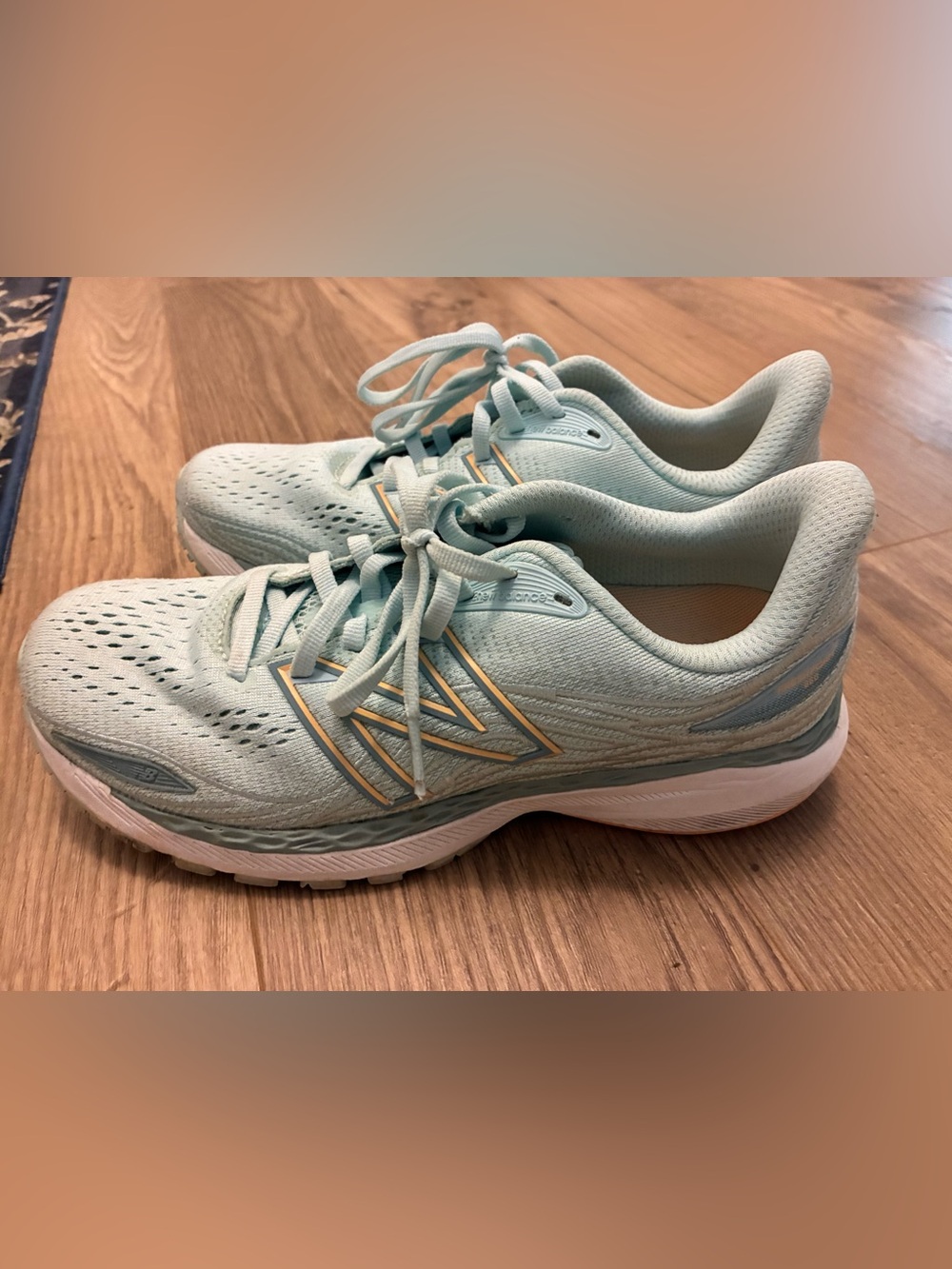 New Balance Fresh Foam X 860v12 Running Shoes Aqua Mint Green size 7B W860B12